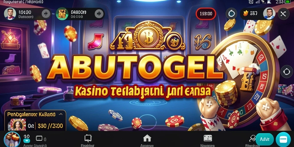 Screenshot gameplay ABUTOGEL yang menampilkan keseruan permainan Kasino.
