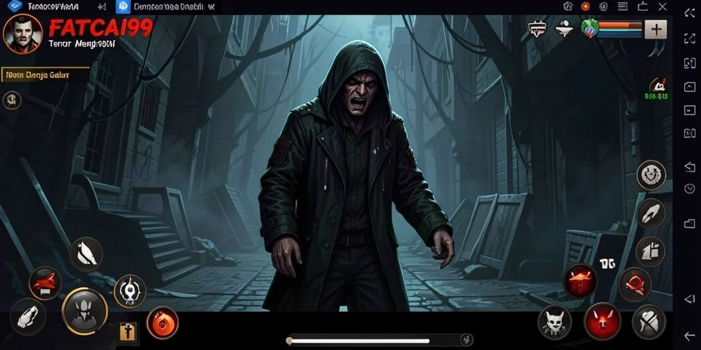 Gameplay <strong>FATCAI99</strong> yang mencekam dengan makhluk menyeramkan dan lokasi angker.
