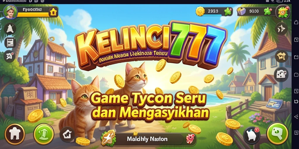 Screenshot gameplay KELINCI777 yang menampilkan keseruan bermain Tycoon.