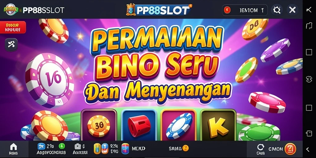 Tampilan gameplay Bingo yang menarik di PP88SLOT.