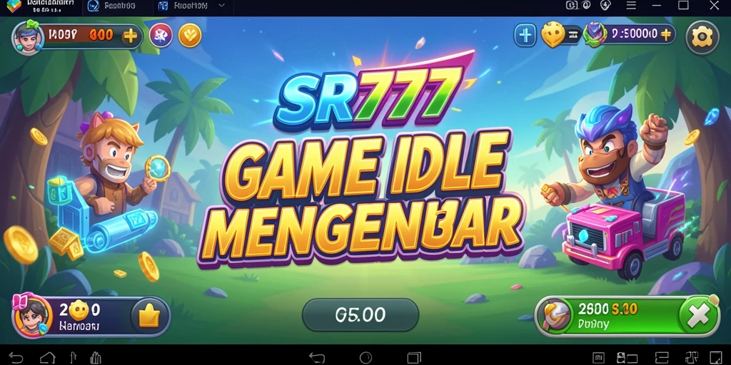Screenshot gameplay SR777 yang menunjukkan aksi Idle yang asyik.